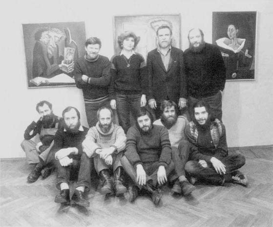 Выставка 7, Ленинград, 1987